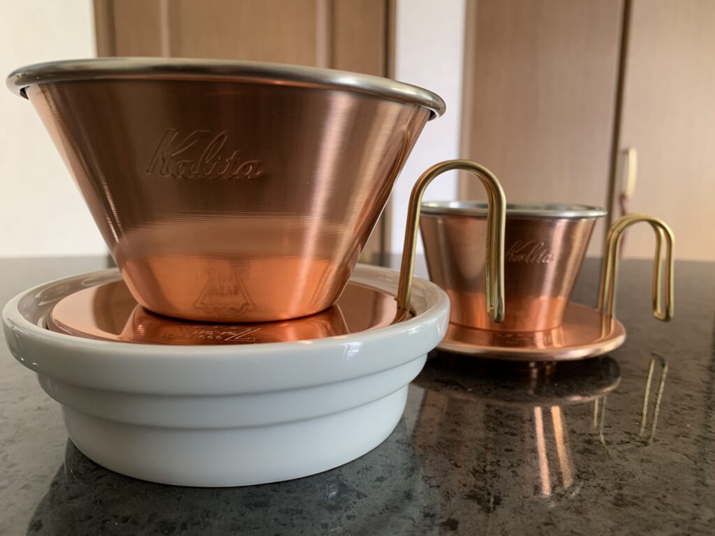 超安い】 Kalita カリタ TSUBAME 銅製コーヒードリッパー WDC-185